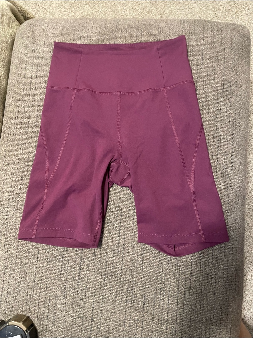GF Collective Biker Shorts 8” Plum